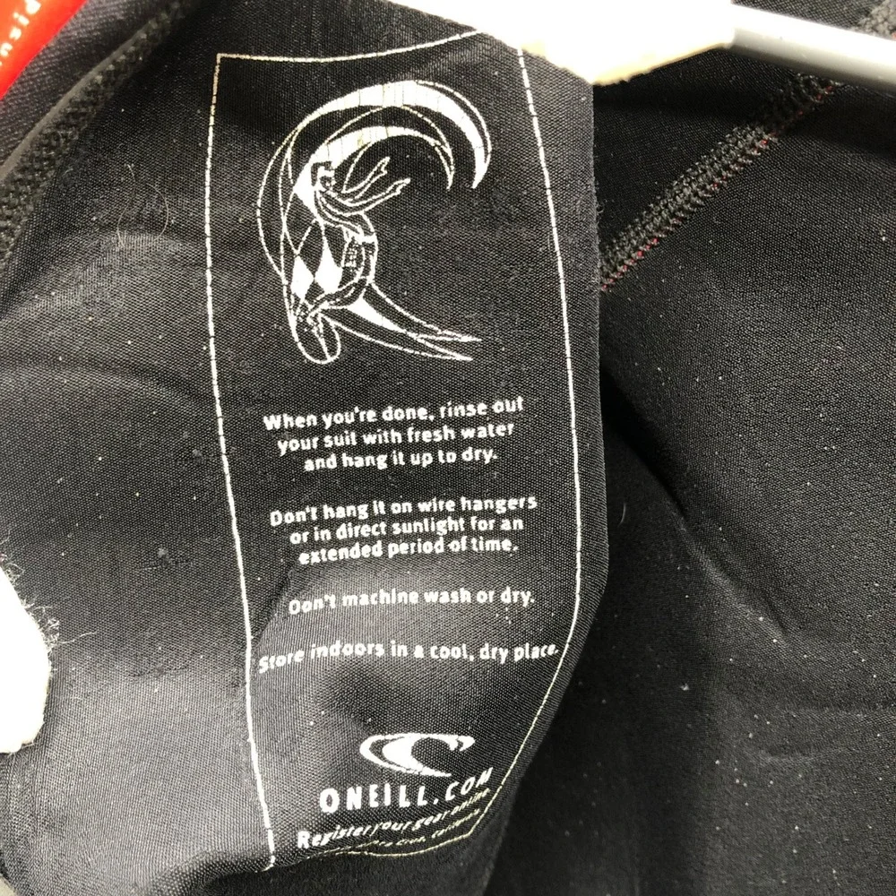 O'Neill Gooru 2:1 Shorty wetsuit‎ Shorty Wetsuit Mens Large Black Red Surf